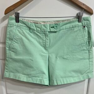 Tommy Hilfiger Women's Mint Green Shorts